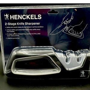 J.A. Henckels International 2-Stage Knife Sharpener Manual Pull Through